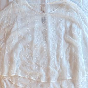 NWT Chico’s Sheer Top